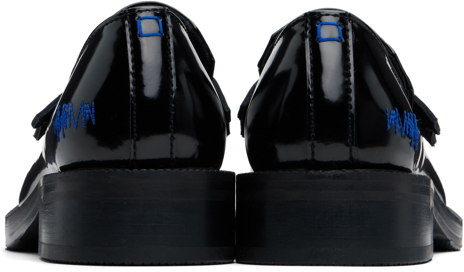 Tennarit ja kengät ADER ERROR Curve Patent Leather Loafers Musta | BN01SSCS0102BK, 1