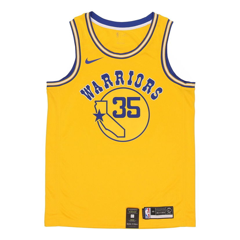 Jersey Nike Golden State Warriors Durant Classic Edition Swingman Connected Jersey Keltainen | AJ3878-729