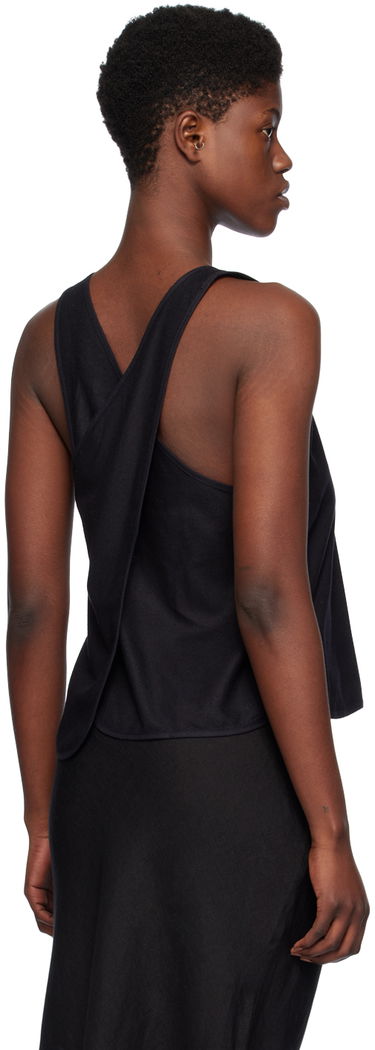 Tankkitoppi Baserange Apron Tank Top Musta | TOAP-WS-000, 2