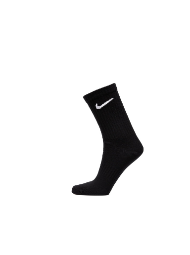 Sukat Nike Everyday Lightweight Crew Socks Musta | SX7676-010