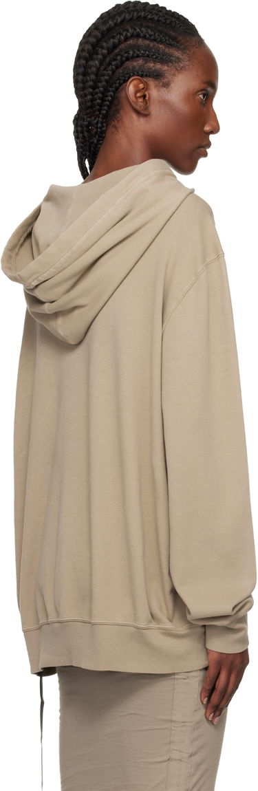 Huppari Rick Owens Concordians Oversized Hoodie Beige | DS02E7241 JDBP, 2