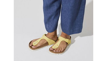 Tennarit ja kengät Birkenstock Gizeh BS Popcorn W Keltainen | 1021377, 3