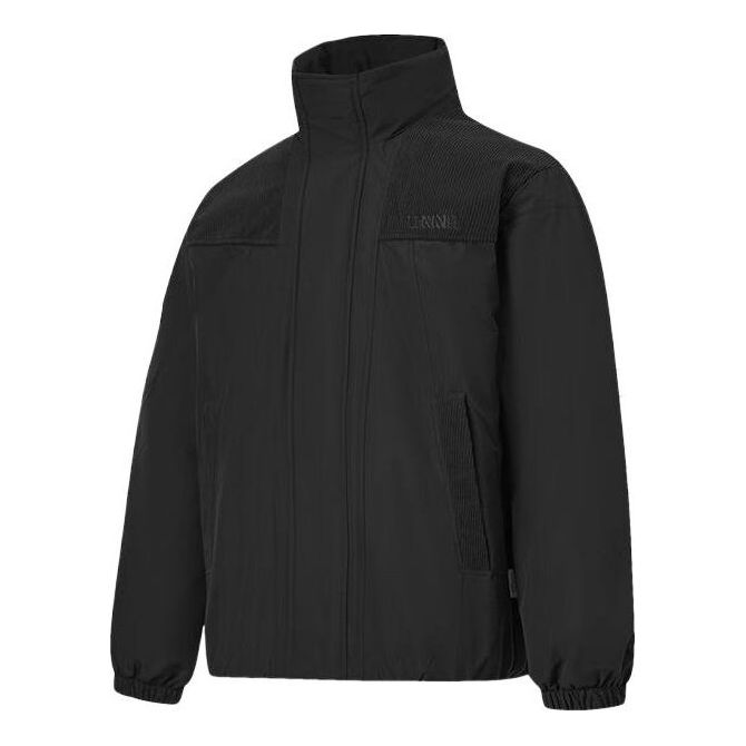 Puffer takki Li-Ning Sports Style Short Down Jacket Musta | AYMT147-3