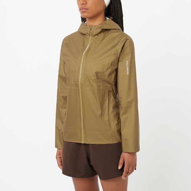 Sadetakki Salomon Bonatti Waterproof Jacket Vihreä | LC2685500