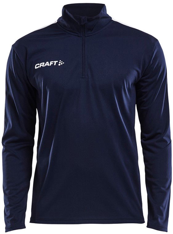 T-paita Craft Halfzip Long Sleeve T-Shirt Tummansininen | 1905611-1390