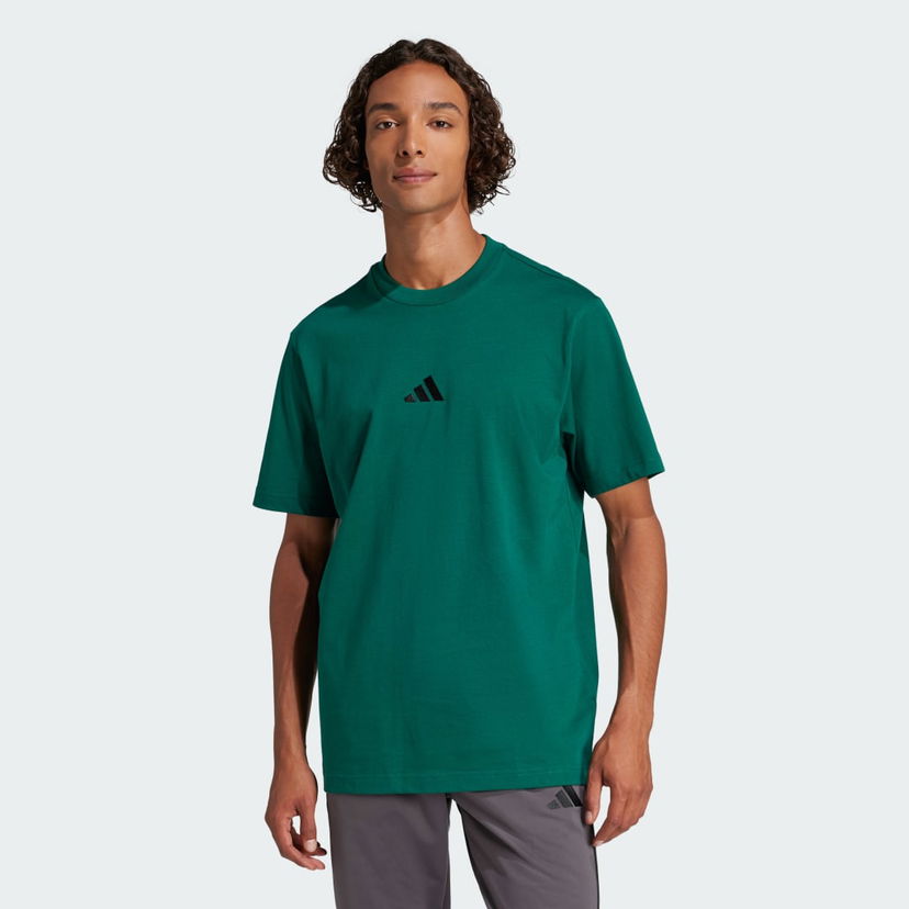T-paita adidas Performance Essentials Small Logo Jersey T-Shirt Vihreä | JF1096