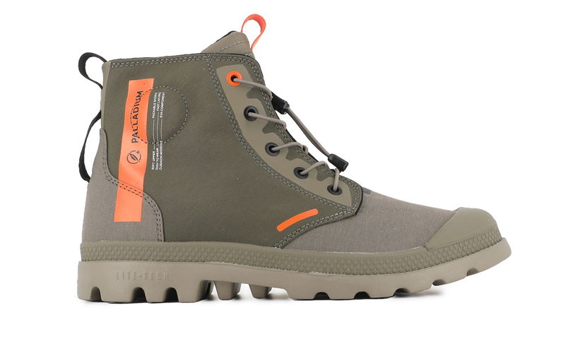 Tennarit ja kengät Palladium Pampa Lite Journey Packable Fast Lacing Lite Tech Vihreä | 79539-325-M