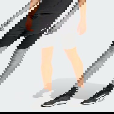 Shortsit adidas Performance HEAT.RDY Two-in-One HIIT Shorts Musta | IN5613, 1