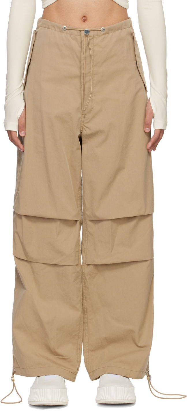 Cargo housut Dion Lee Toggle Trousers Beige | C2050S22