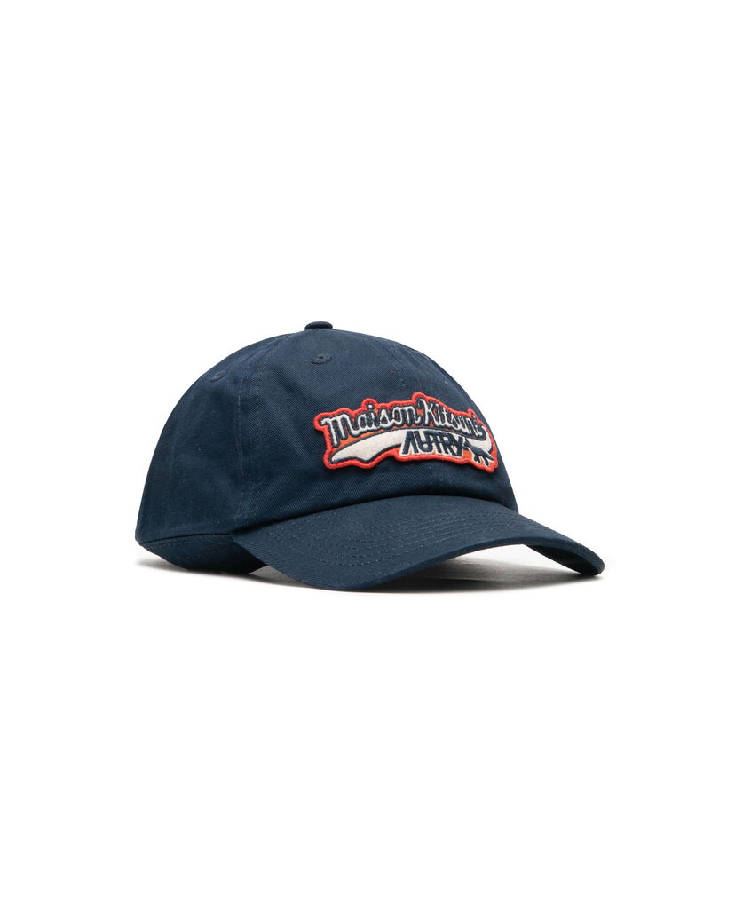Korkki Autry Autry Action Shoes x Maison Kitsuné Baseball Cap Tummansininen | ACPUMK3B