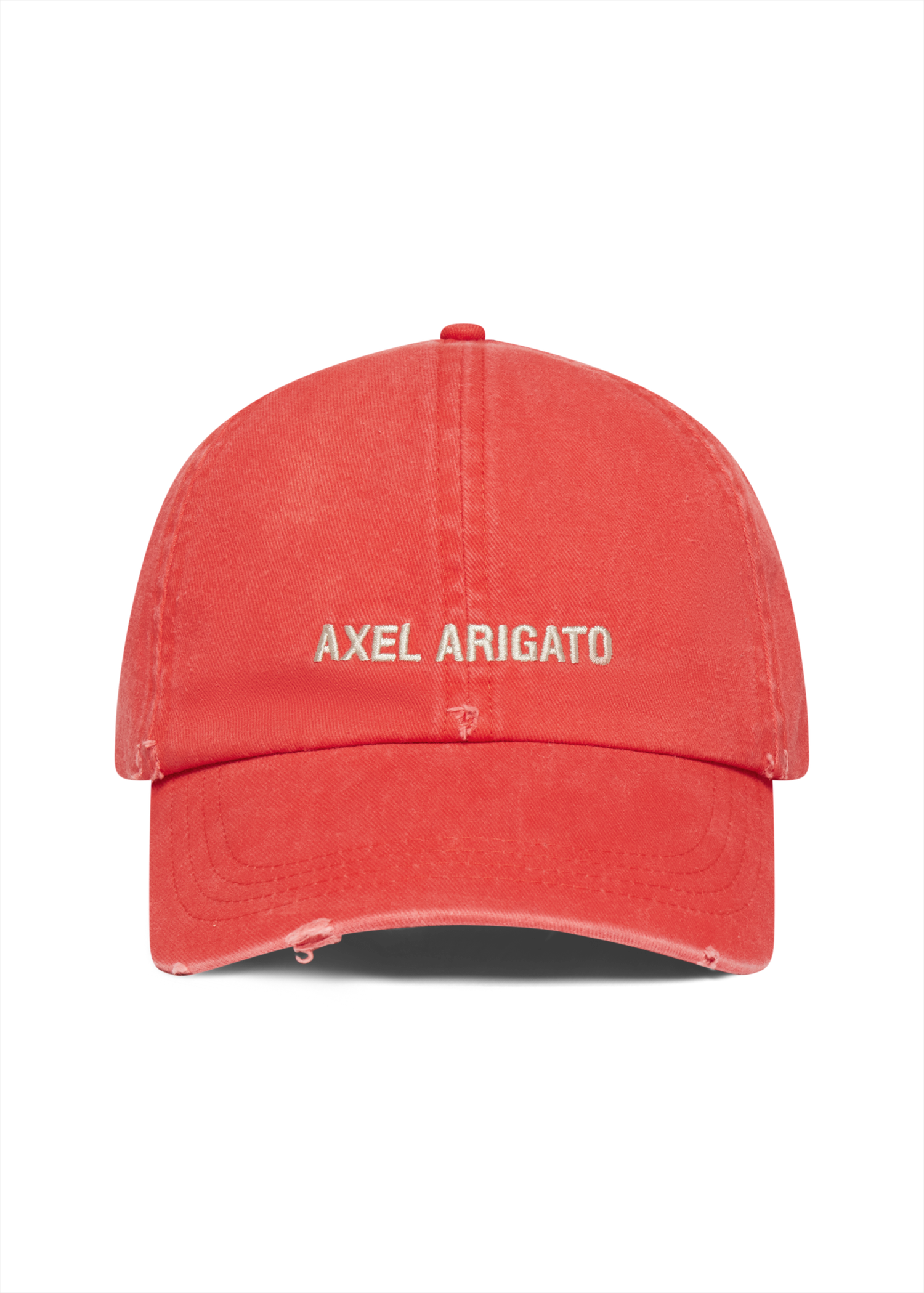 Korkki AXEL ARIGATO Axel Arigato Distressed Logo Cap Punainen | X0101014, 0