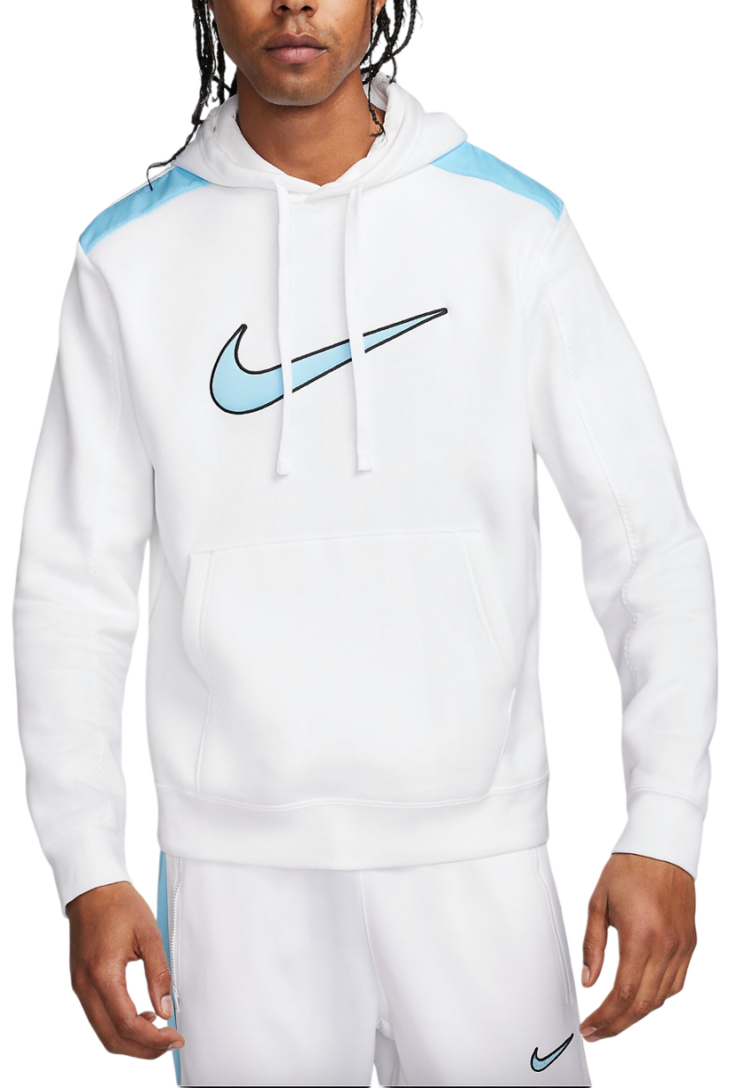 Huppari Nike Fleece Hoodie Valkoinen | fn0247-101