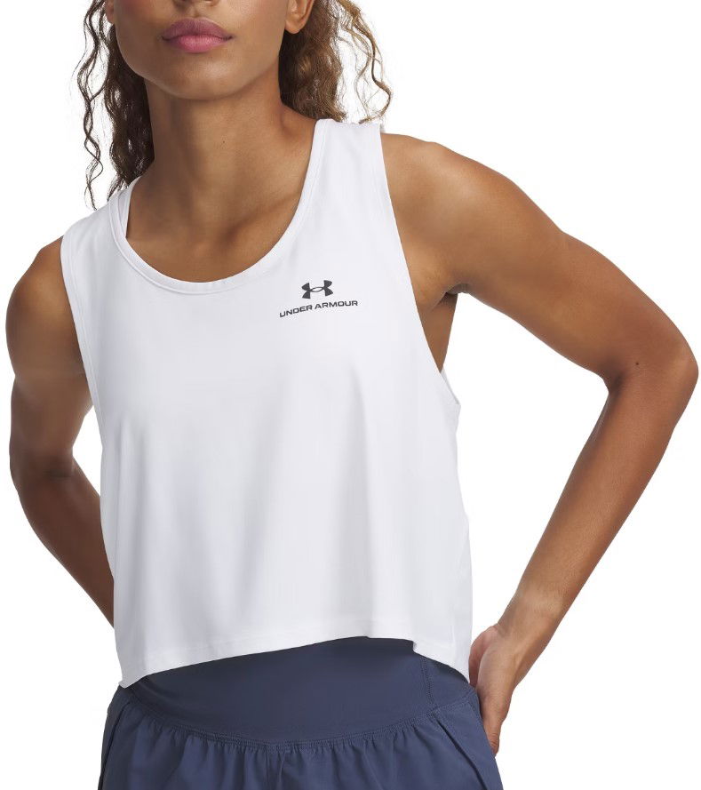 Tankkitoppi Under Armour Vanish 2-in-1 Training Shorts Valkoinen | 1376936-044