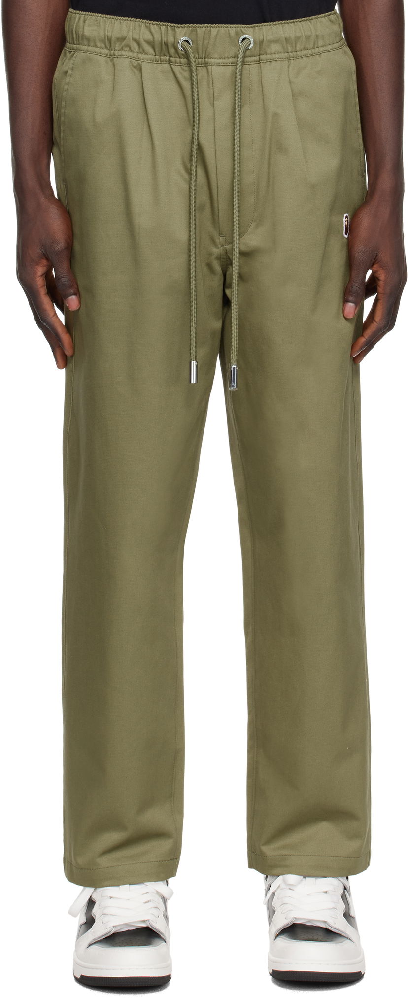 Cargo housut BAPE Chef Trousers Vihreä | 0ZXPTM152301NGRD