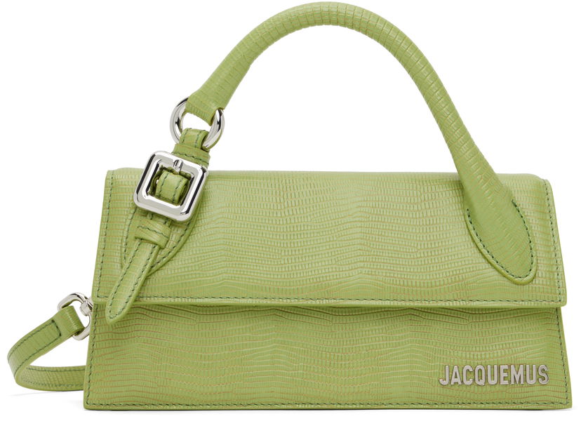 Käsilaukku Jacquemus Jacquemus 'The long Chiquito with buckle' Bag Vihreä | 25E233BA326-3235