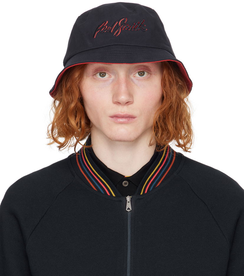 Hattu Paul Smith Paul Smith Shadow Bucket Hat Musta | M1A-921DT-M779-47