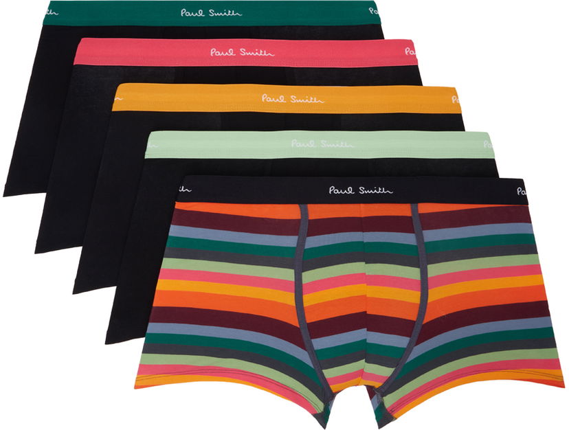 Nyrkkeilijät Paul Smith Paul Smith Five-Pack 'Artist Stripe' Boxer Briefs Monivärinen | M1A-914-M5PK1-79