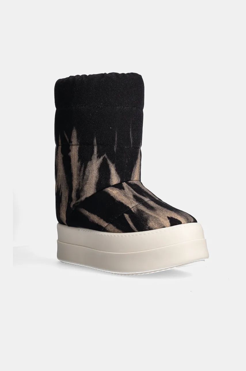 Tennarit ja kengät Rick Owens Mega Bumper Lunar Boots Musta | DU02D2838.DBSUPA, 0