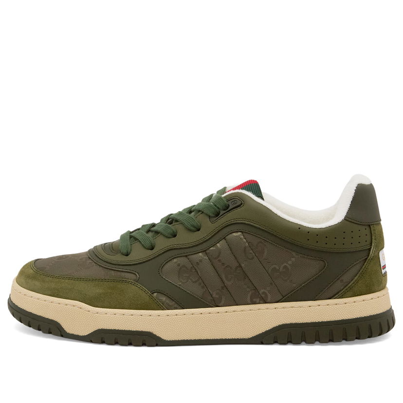 Tennarit ja kengät Gucci Re-Web Sneaker Vihreä | 831661-AAEX3-3343