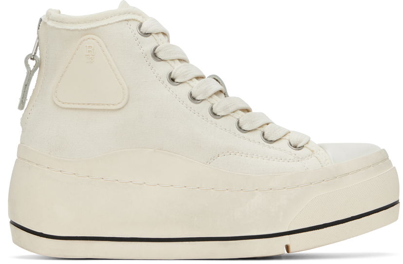 Vaatteet R13 R13 Kurt High Top Valkoinen | R13S7029-002