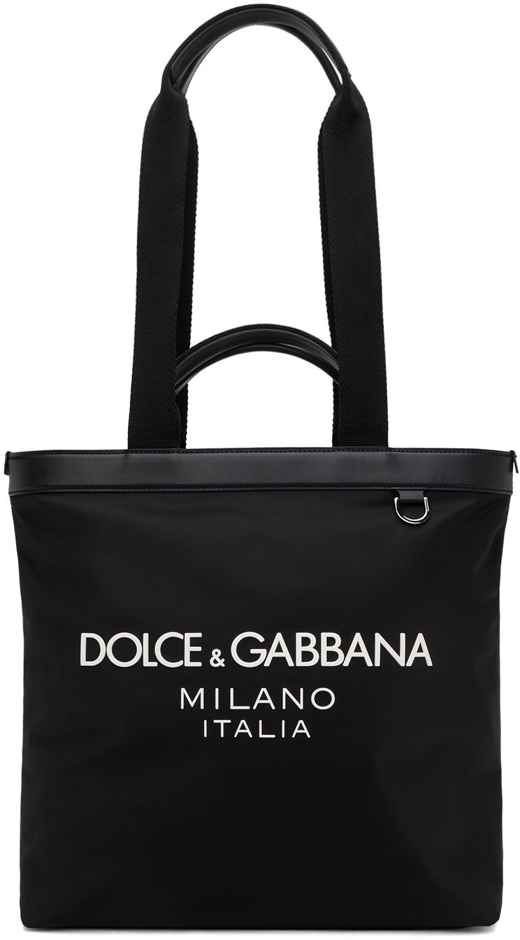 Kangaskassi Dolce & Gabbana Dolce&Gabbana Logo Tote Bag Musta | BM1640AG182
