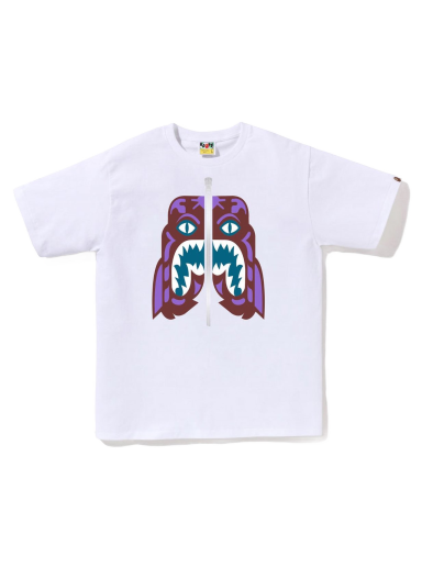 T-paita BAPE Colors Tiger Tee Valkoinen | 1J30-110-057