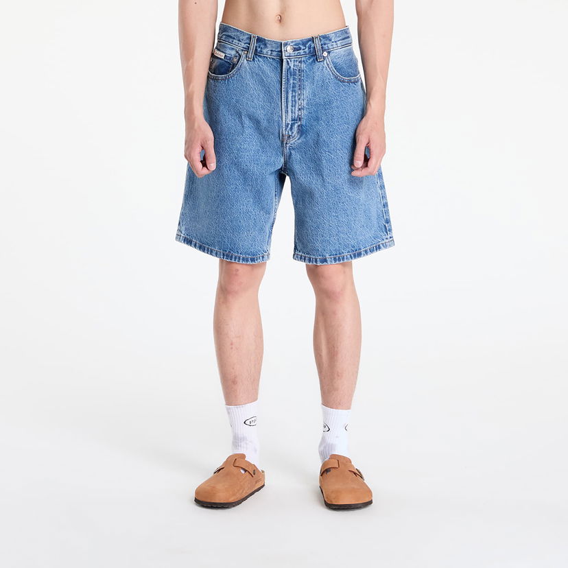Shortsit CALVIN KLEIN Calvin Klein Jeans 90S Mid Stone Shorts Sininen | LV04RB931G U1W