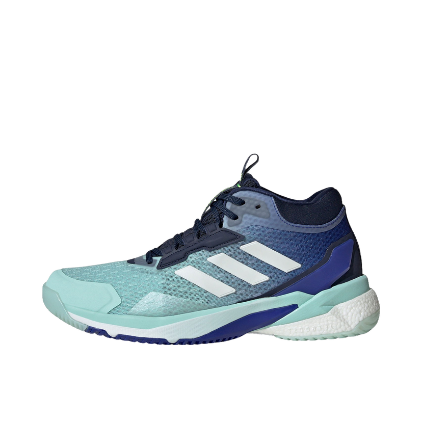 Tennarit ja kengät adidas Performance Crazyflight 5 Mid Indoor Semi Flash Aqua Zero Metalic Lucid Blue W Turkoosi | IF9257