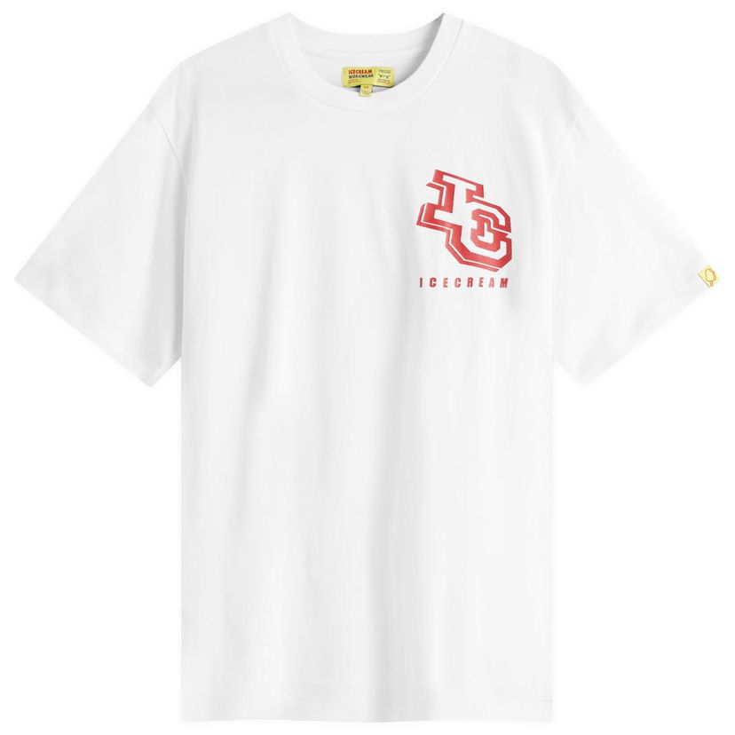 T-paita BBC IceCream Workwear T-Shirt, Size Large Valkoinen | ICW25109-WHT
