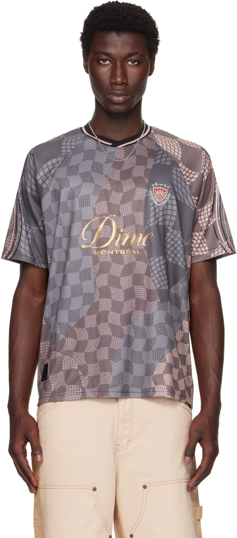 Jersey Dime Dime Checkered Home Jersey Harmaa | DIMESU254GRY