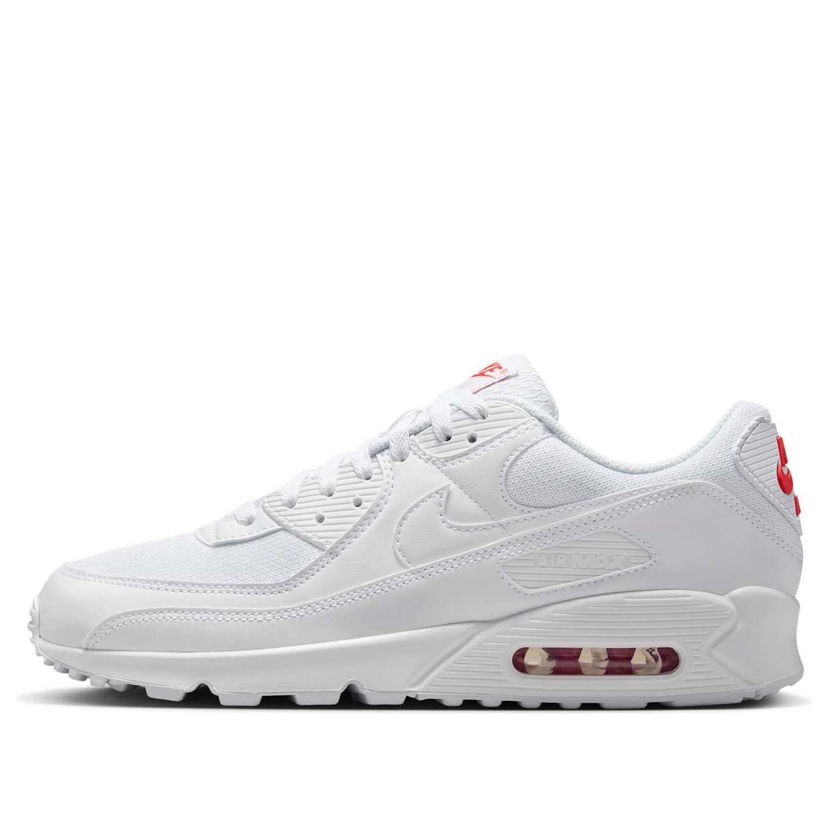 Tennarit ja kengät Nike Air Max 90 'White Light Crimson' Valkoinen | DM0029-118