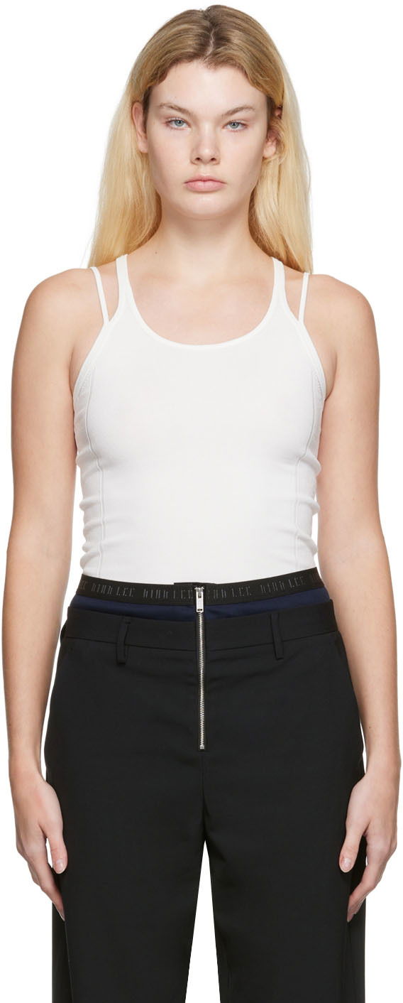 Tankkitoppi Dion Lee Density Tank Top Valkoinen | C7098P22