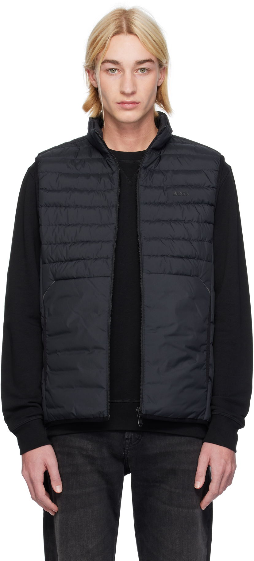 Liivi BOSS Padded Vest Musta | 50514762
