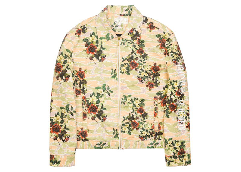 Bomber-takki BILLIONAIRE BOYS CLUB Billionaire Boys Club Rose Bloom Print Zip-Up Jacket Monivärinen | 8812403EGG