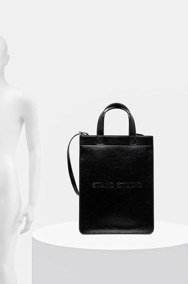 Kangaskassi STAND STUDIO Stand Studio Sky Tote Bag Musta | 66396.8067, 5