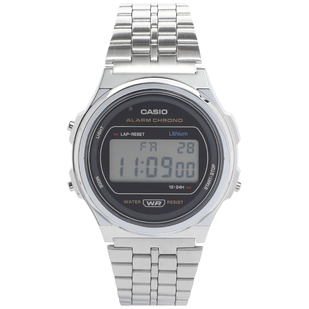 Katsella CASIO Vintage A171 Metallinen | A171WE-1AEF, 0