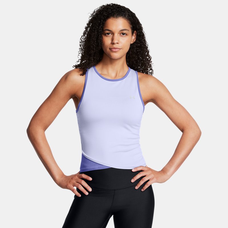 Tankkitoppi Under Armour Breeze Asymmetric Training Tank Top Violetti | 1383657-539