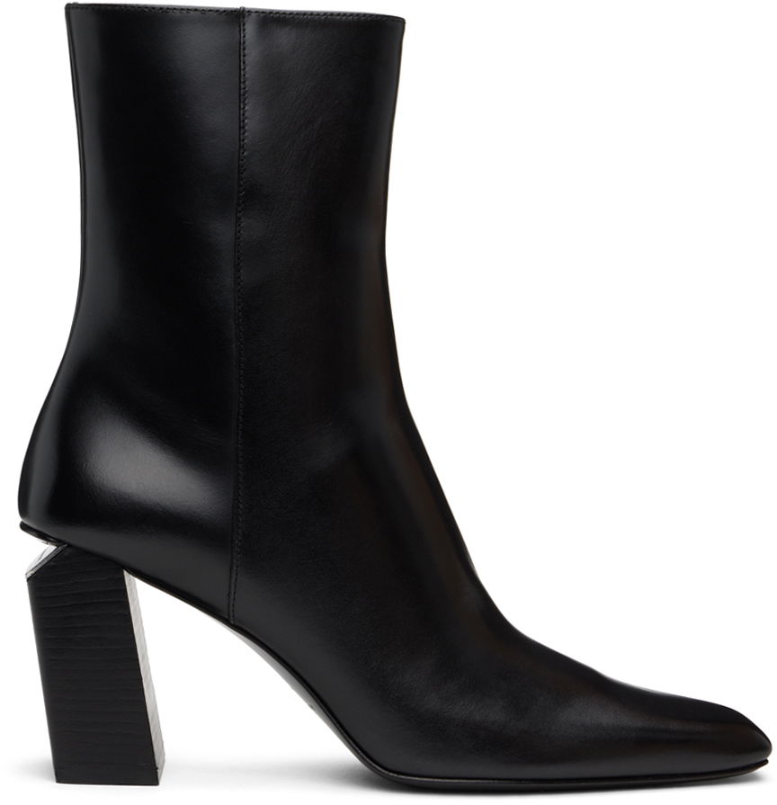 Tennarit ja kengät Alexander Wang Toni 85mm Ankle Leather Boots Musta | 30324B009, 0