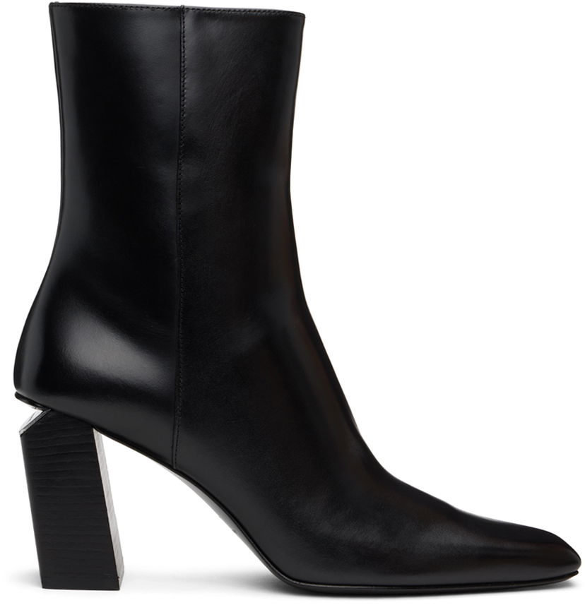 Tennarit ja kengät Alexander Wang Toni 85mm Ankle Leather Boots Musta | 30324B009