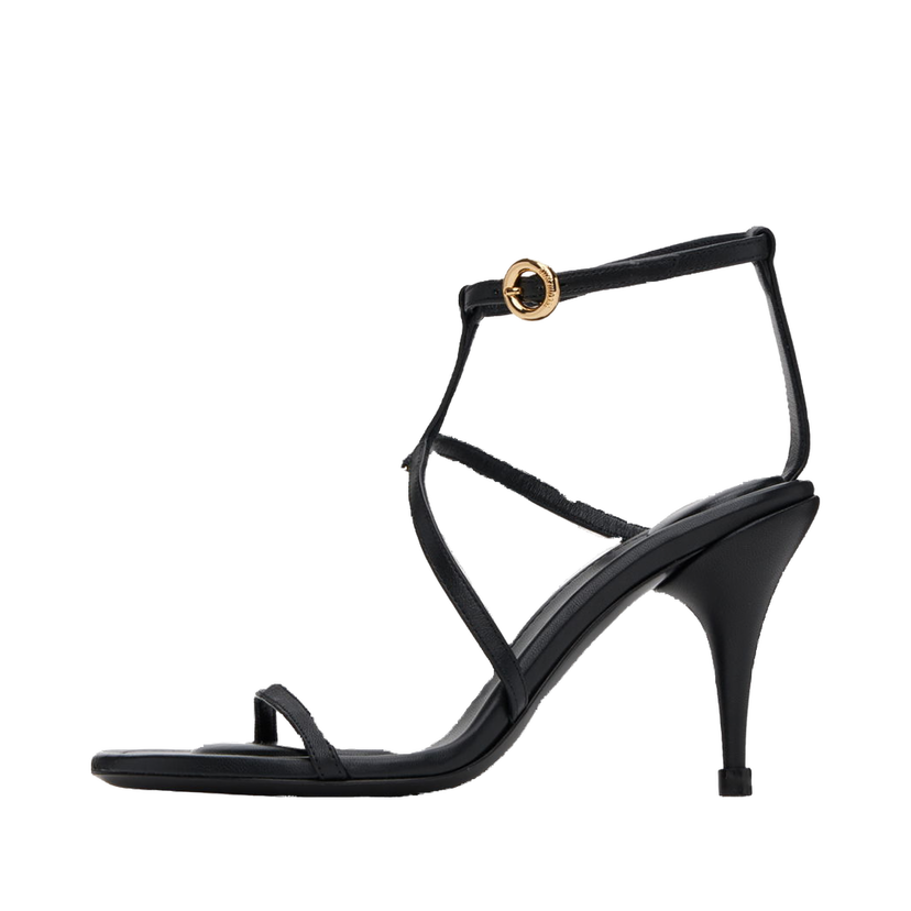 Tennarit ja kengät Jacquemus Le Chouchou 'Les sandales Pralu' Chain Heeled Sandals Musta | 24E241FO084-4303