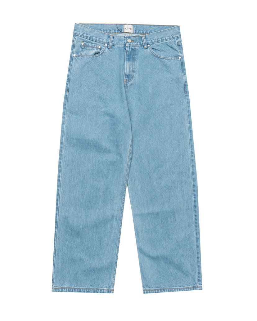 Jeans Arte Antwerp Arte Antwerp Graphic Wide Leg Jeans Sininen | AW25-080P-BLE