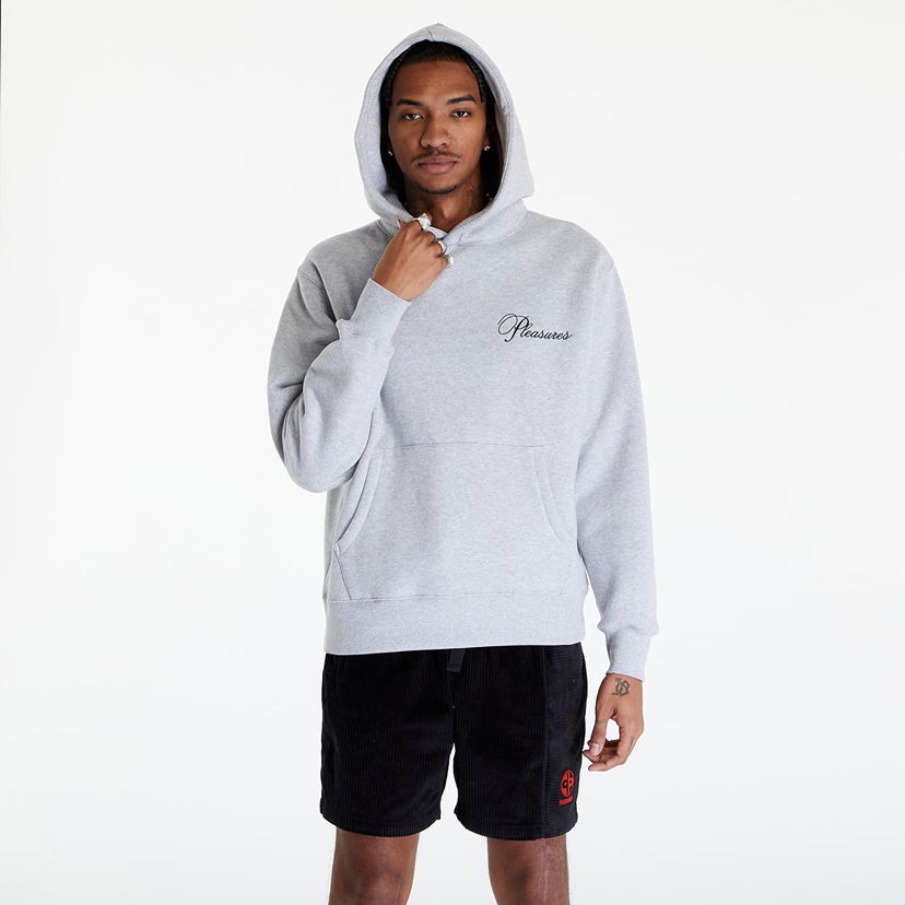 Huppari Pleasures Cafe Hoodie Harmaa | P24SP026 GREY