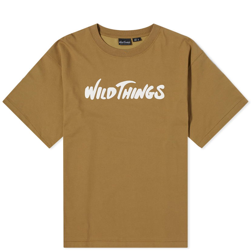 T-paita Wild things Logo T-Shirt Vihreä | WT241-22-KHK