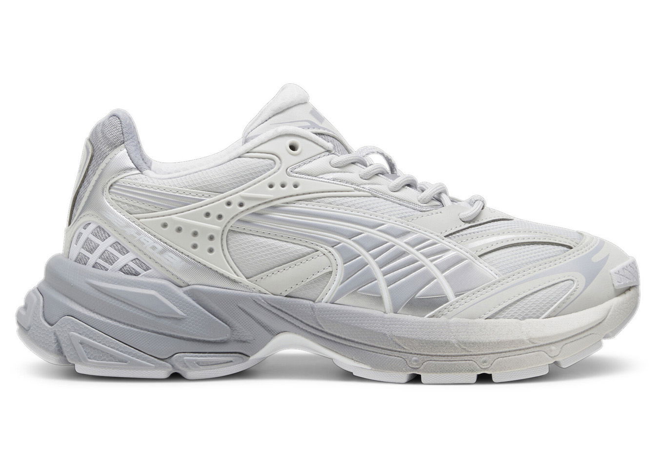 Tennarit ja kengät Puma Velophasis 372.5 Feather Gray Gray Fog Harmaa | 396475-01, 0