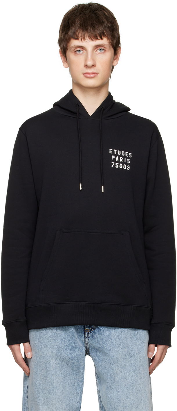 Huppari Études Stencil Hoodie Musta | H22MM254OC16BK