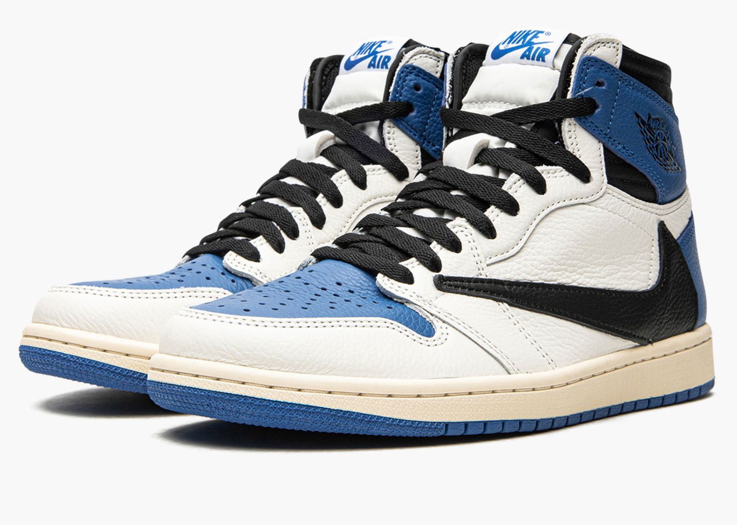 Tennarit ja kengät Jordan Fragment Design x Travis Scott x Air Jordan 1 Retro High Sininen | DH3227-105, 1
