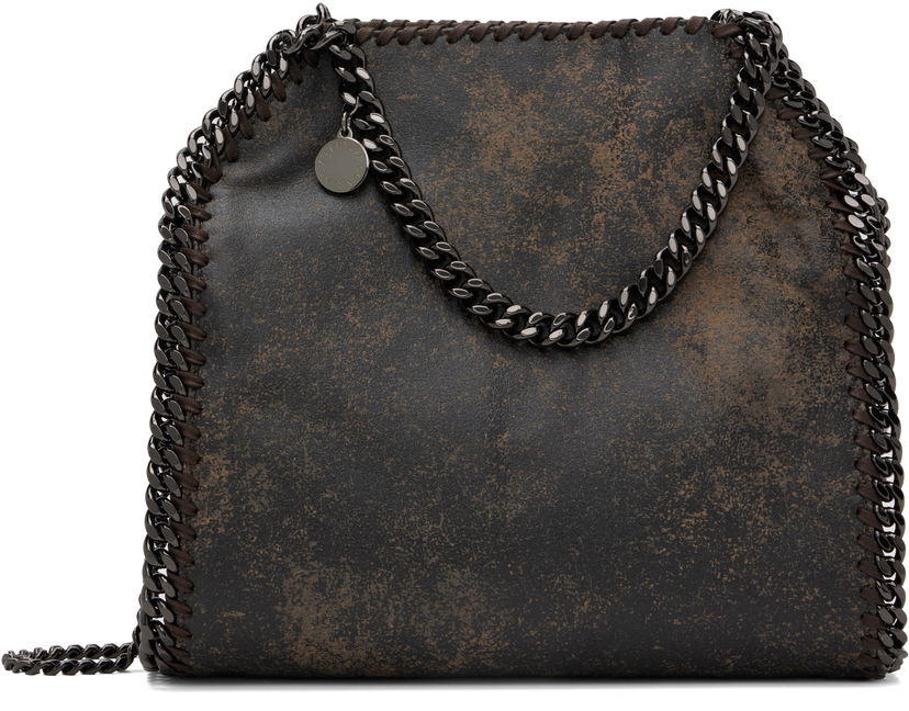 Kangaskassi Stella McCartney Stella McCartney Falabella Mini Tote Bag Ruskea | 371223WP0608