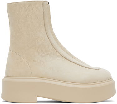 Vaatteet The Row The Row Zipped I Boots Beige | F1144-L131R, 0