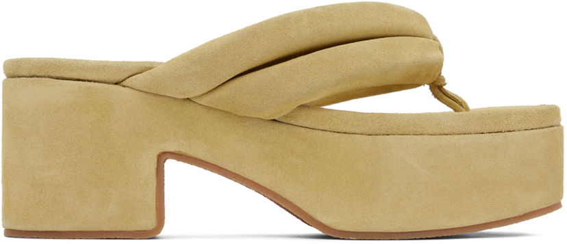 Mekko Dries Van Noten Dries Van Noten Platform Thong Sandals Oranssi | WS241-1119-106