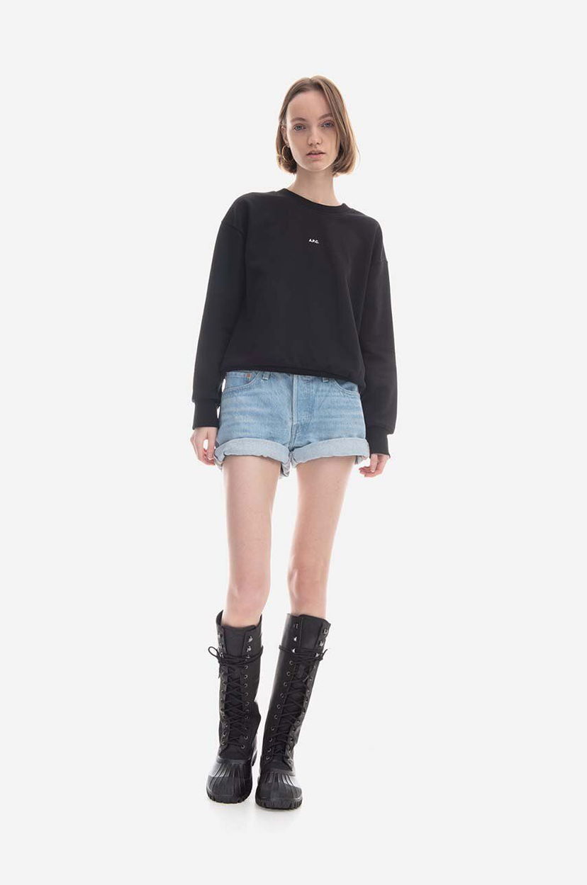 Huppari A.P.C. Annie Sweatshirt Musta | COEIP.F27623